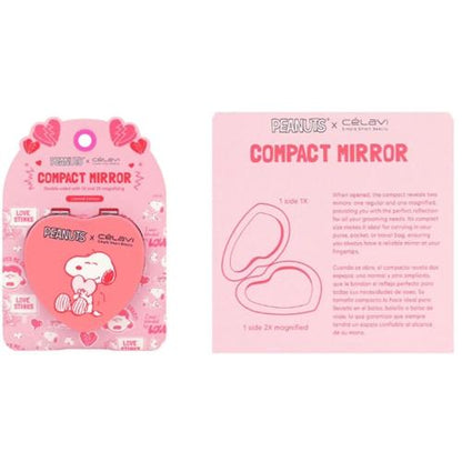 Peanuts Snoopy Heart Compact Mirror