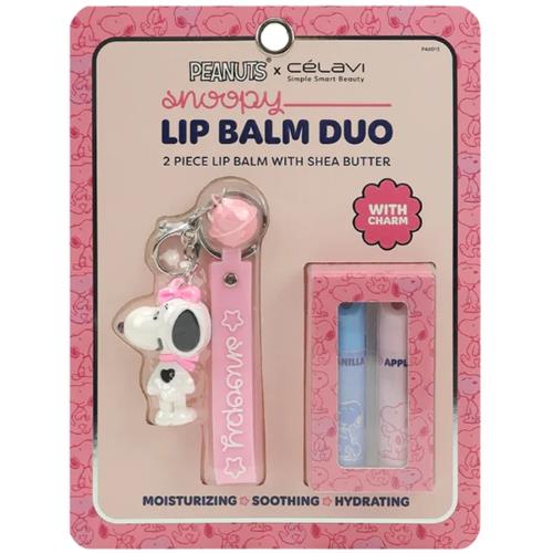 Peanuts Snoopy Lip Balm with Keychain