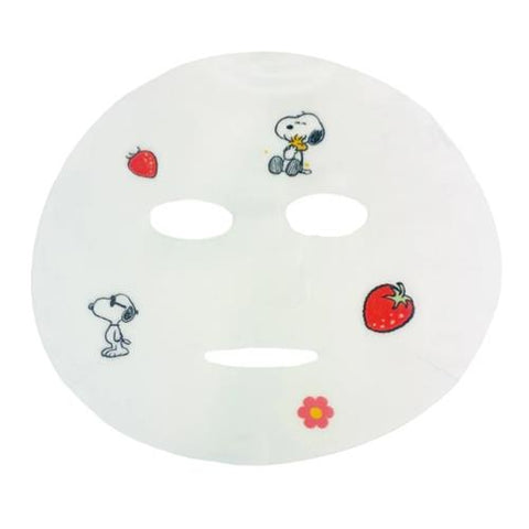 Peanuts Snoopy Strawberry Niacinamide + Vitamin C Sheet Mask