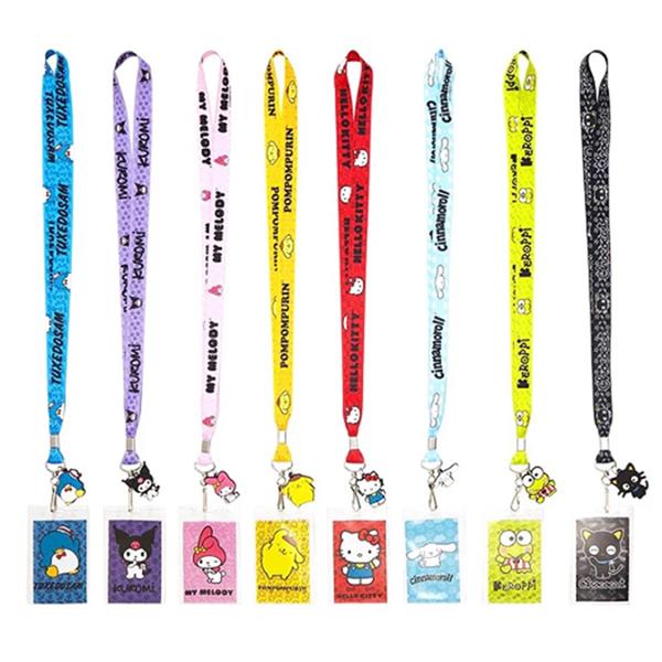 Sanrio Hello Kitty Lanyard With Charm And Card In Blind Bag