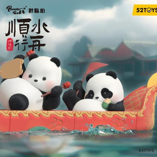 Panda Roll Dragon Boat Racing Blind Box Figure
