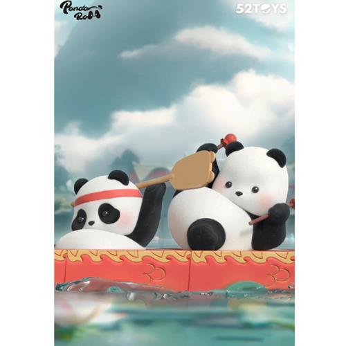 Panda Roll Dragon Boat Racing Blind Box Figure