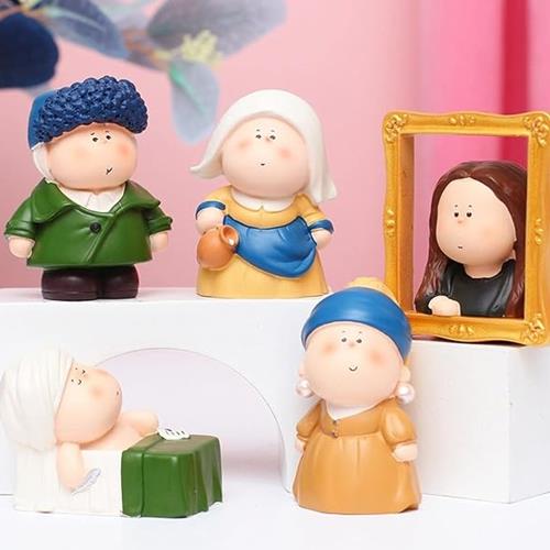 Half Moon Chibi World Famous Painting Blind Box