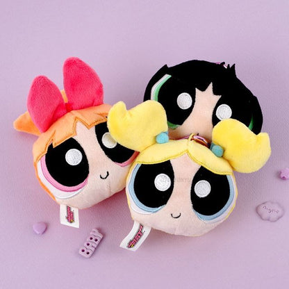 Powerpuff Girls Face Key Ring Doll - Buttercup