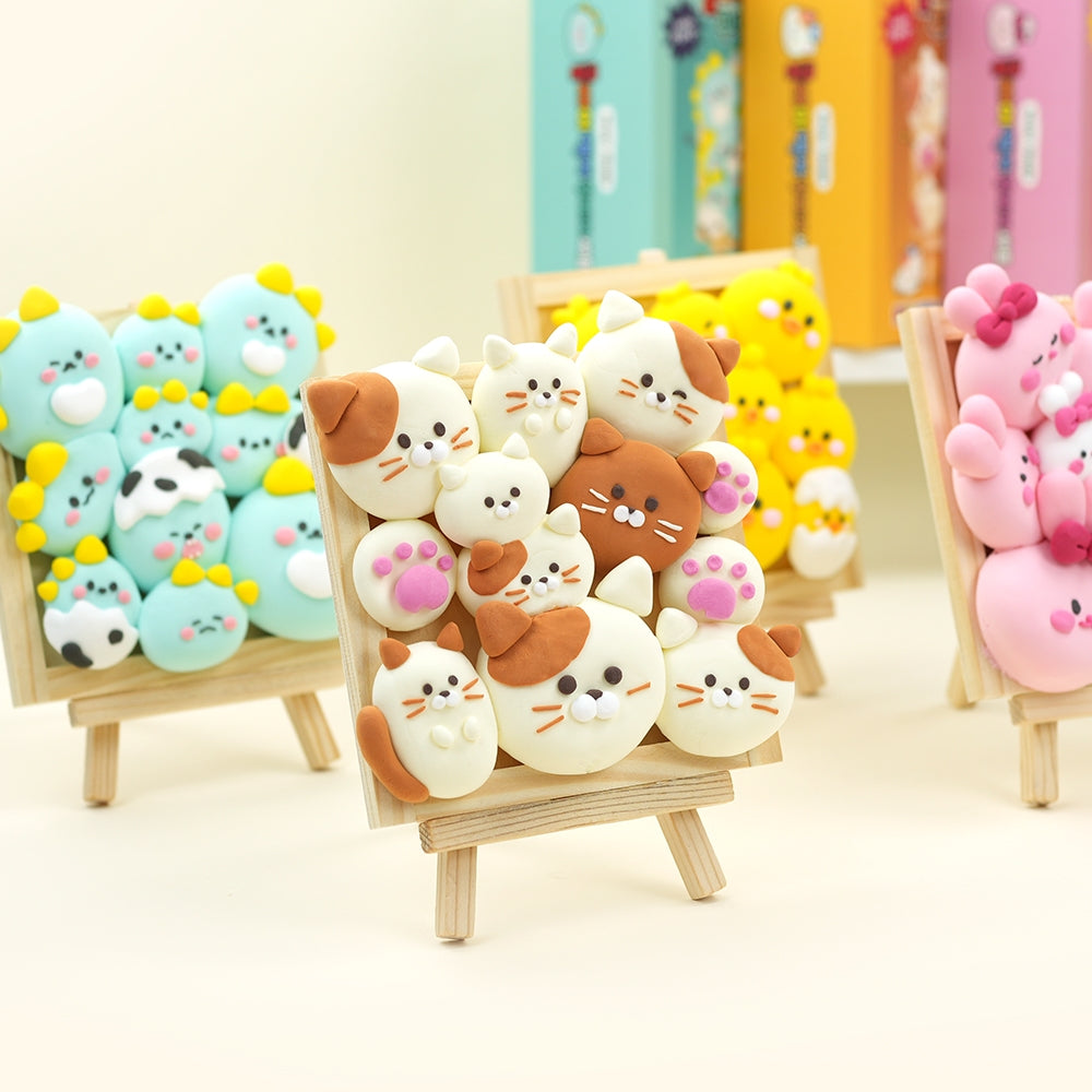 Pocket Friends Making A Clay Frame Set