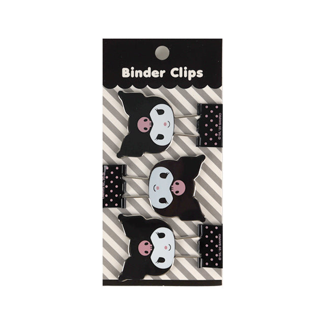 Sanrio Binder Clip Kuromi