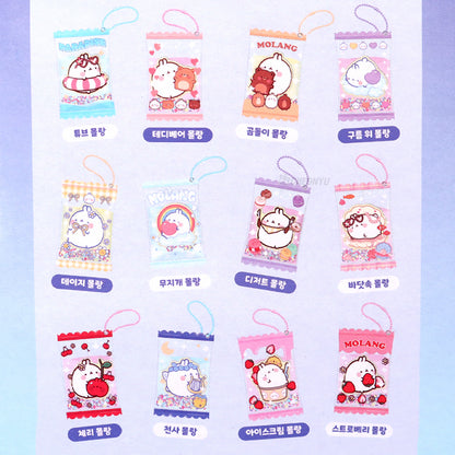 Molang Water-Shake Luminous Keyring