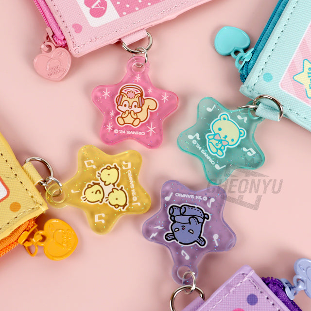 Sanrio Characters Newtro Strap Card Wallet – Cinnamoroll