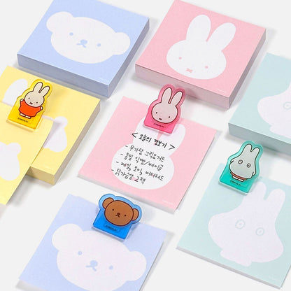 Miffy Acrylic Clip + Memo