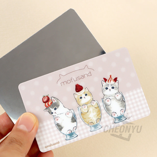 Mofusand Card Mirror