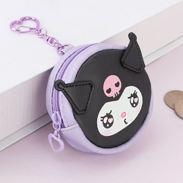 Kuromi Emokyun Bag Charm Keyring