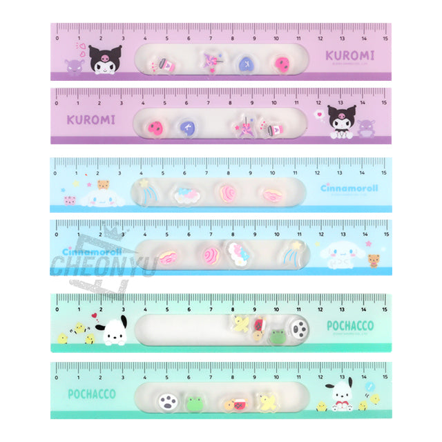 Cinnamoroll Shaker Ruler - Adorable Sanrio Stationery – Kawaii Co.