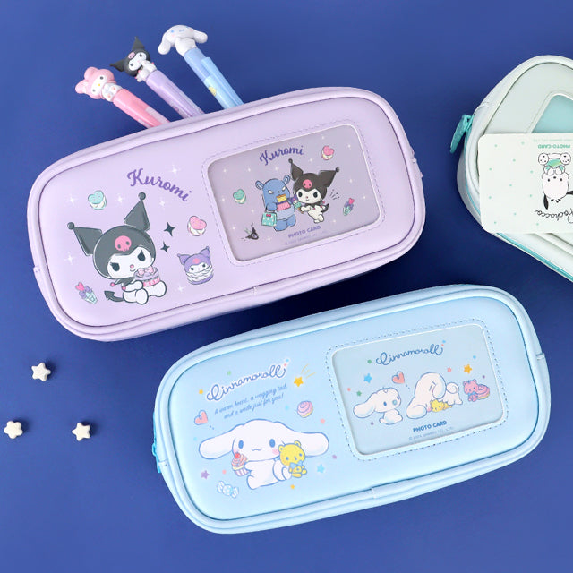 Sanrio Characters Photocard Holder Pencil Case – Kuromi