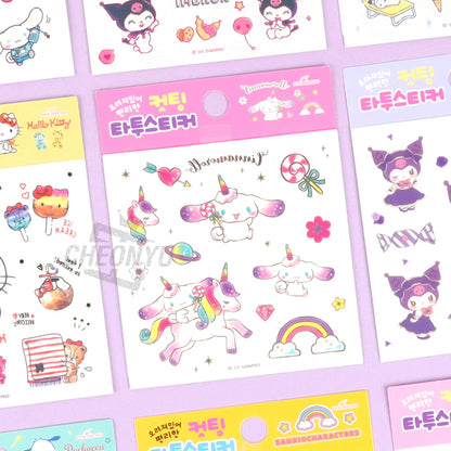 Sanrio Temporary Tattoo Stickers