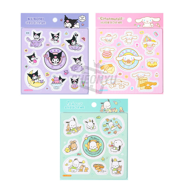 Sanrio Characters Magnet Set – Kuromi