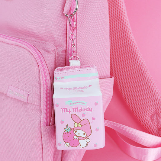 Sanrio Magnet Milk Pack Pouch Keyring – My Melody