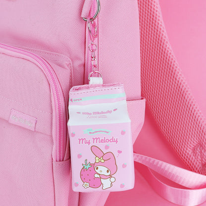 Sanrio Magnet Milk Pack Pouch Keyring – Hello Kitty