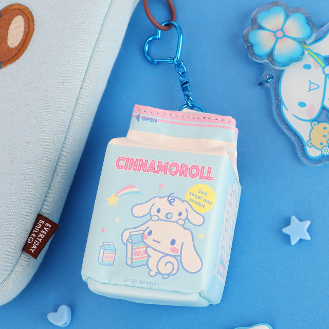 Sanrio Magnet Milk Pack Pouch Keyring – Cinnamoroll