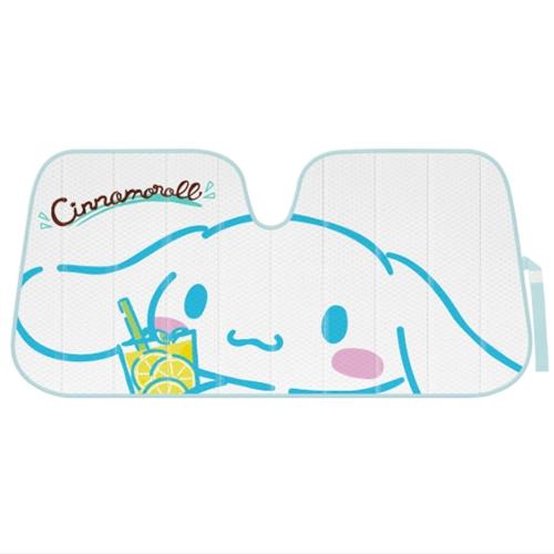 Sanrio Cinnamoroll Auto Sun Shade Size: 57" X 27"