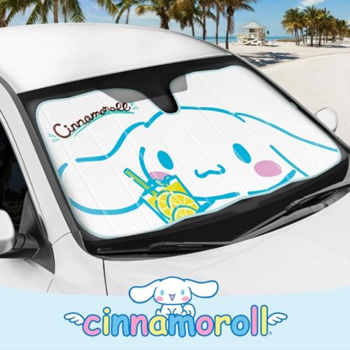 Sanrio Cinnamoroll Auto Sun Shade Size: 57" X 27"