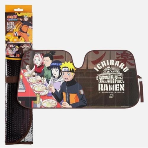 Naruto Ramen Auto Sun Shade Size: 57" X 27"