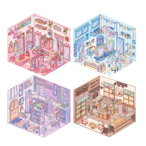 My Shop 3D Deco Sticker