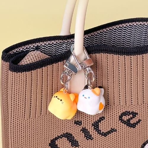 Random Cat Loaf Keychain