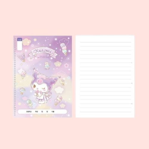Sanrio Kuromi Wide Ruled Notebook