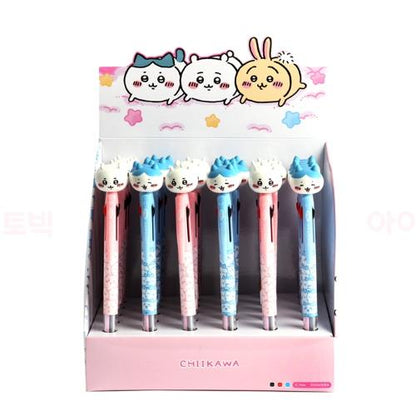 Chiikawa Mascot 3-Color Ballpoint Pen
