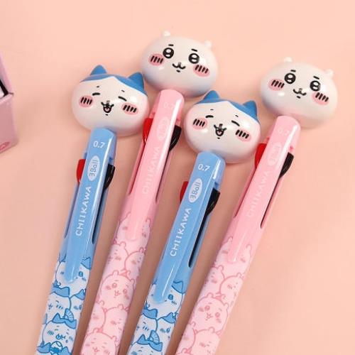 Chiikawa Mascot 3-Color Ballpoint Pen