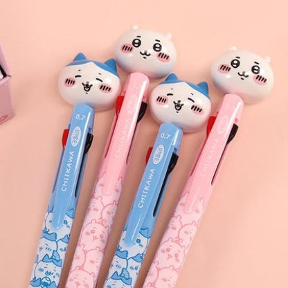 Chiikawa Mascot 3-Color Ballpoint Pen