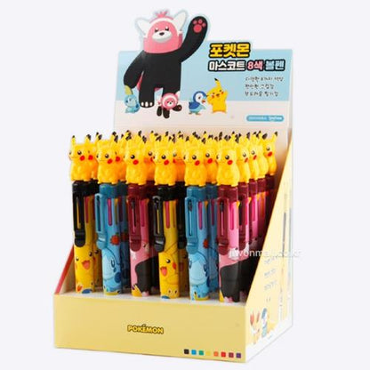 Pokemon Mascot 8-Color Ballpoint Pen