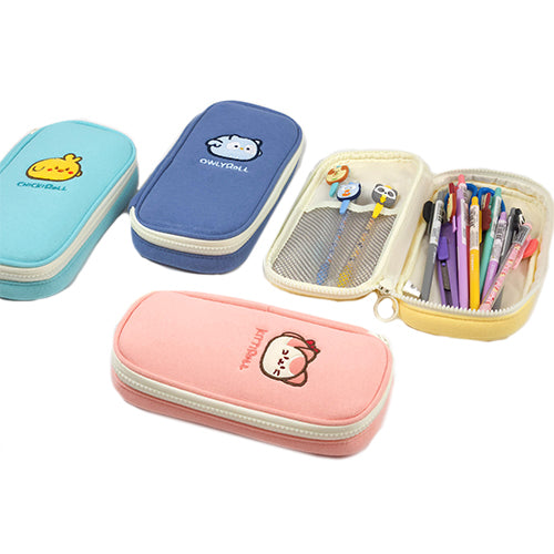 Anirollz Simple Big Pencil Case