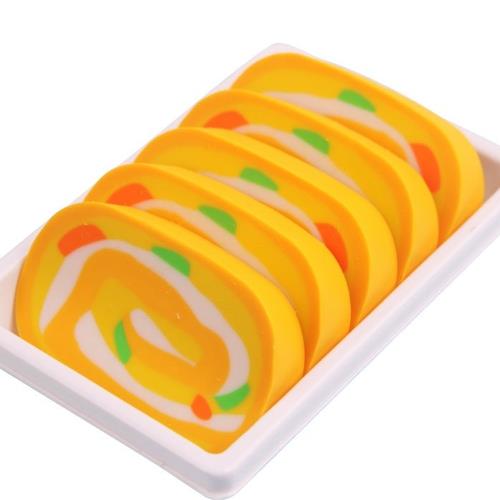 Rolled Omelet Eraser