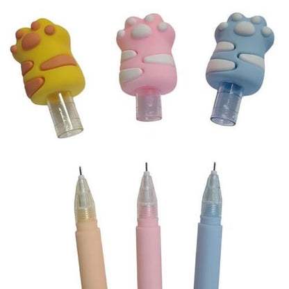 Cat Paw Pen: Long-Lasting Gel &amp; Pencil Duo