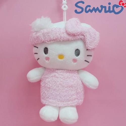 Sanrio Bath Towel Backpack Keychain - Hello Kitty 13Cm