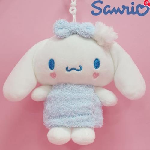 Sanrio Bath Towel Backpack Keychain - Cinnamoroll 13Cm