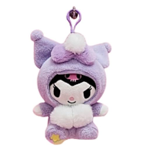 Sanrio Pastel Costume Backpack Keychain - Kuromi