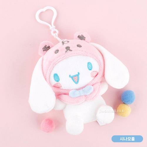 Sanrio Friends Pastel Costume Backpack Keychain Ver.2 - Cinnamoroll 13Cm