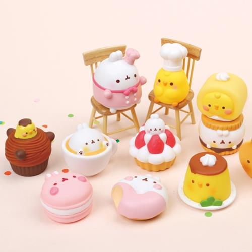 Molang Dessert Cafe Figure