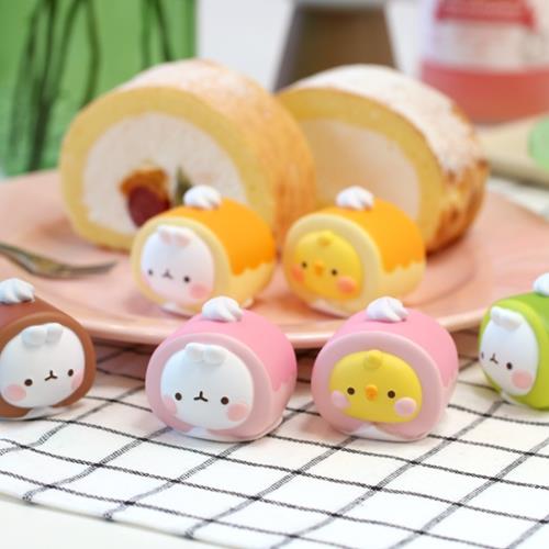 Molang Rollcake Figure