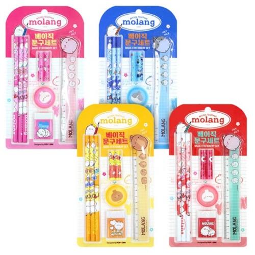Molang Basic Stationery Set