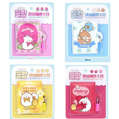 Molang Secret Locking Diary Set