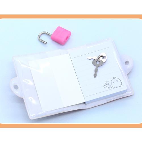 Molang Secret Locking Diary Set