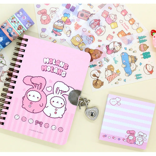 Molang Diary Decoration Set