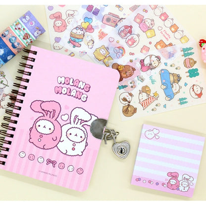 Molang Diary Decoration Set