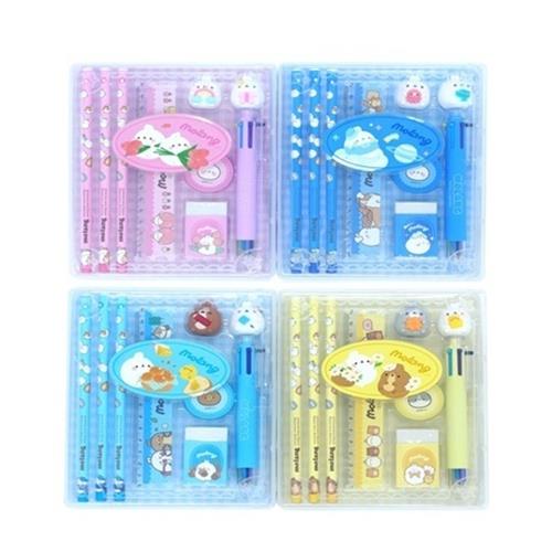 Molang Case Stationery Set