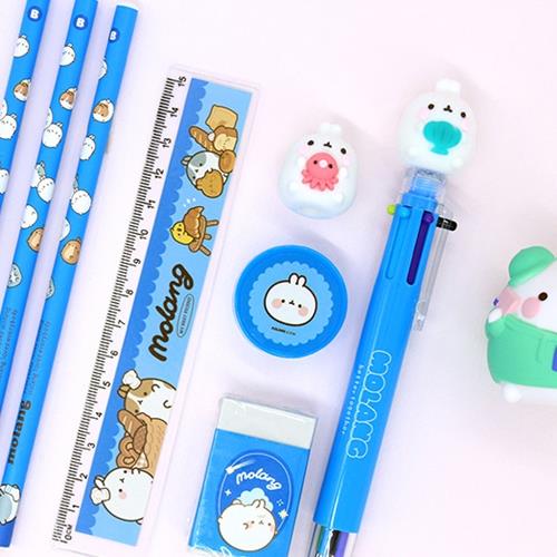 Molang Case Stationery Set