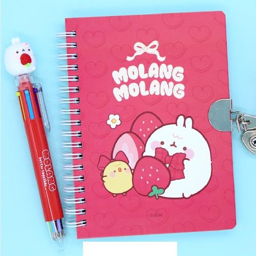 Molang Secret Note &amp; Pen Set