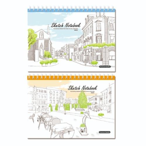 Top Bounded Drawing Notebook